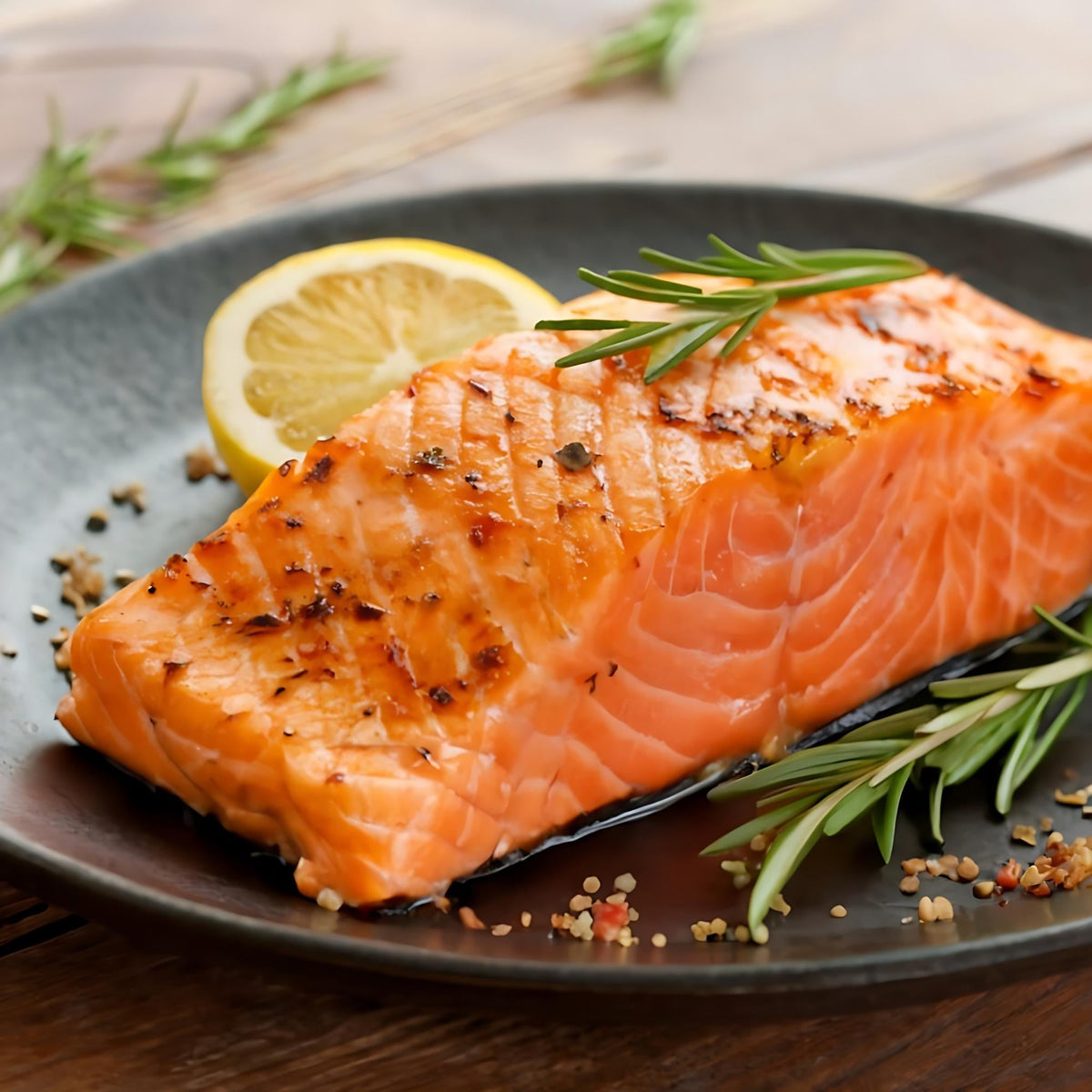 Fresh salmon deserves simple preparation