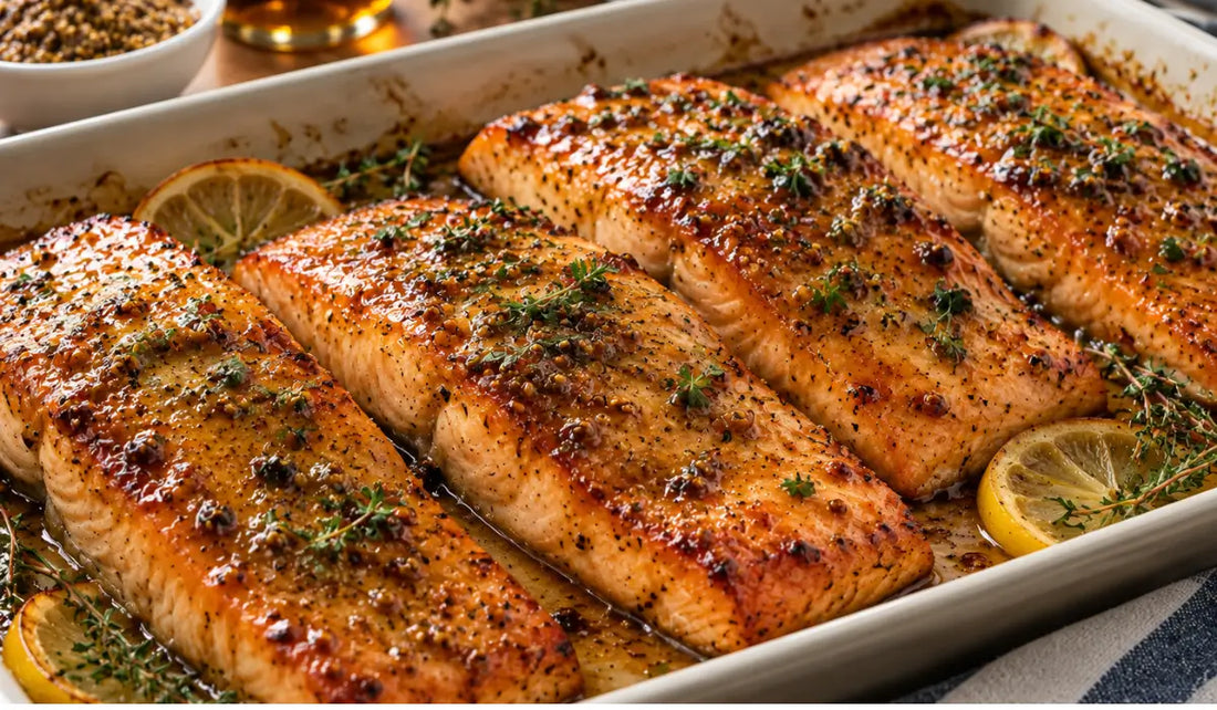 Maple Dijon Baked Salmon for Easy Weeknight Dinners